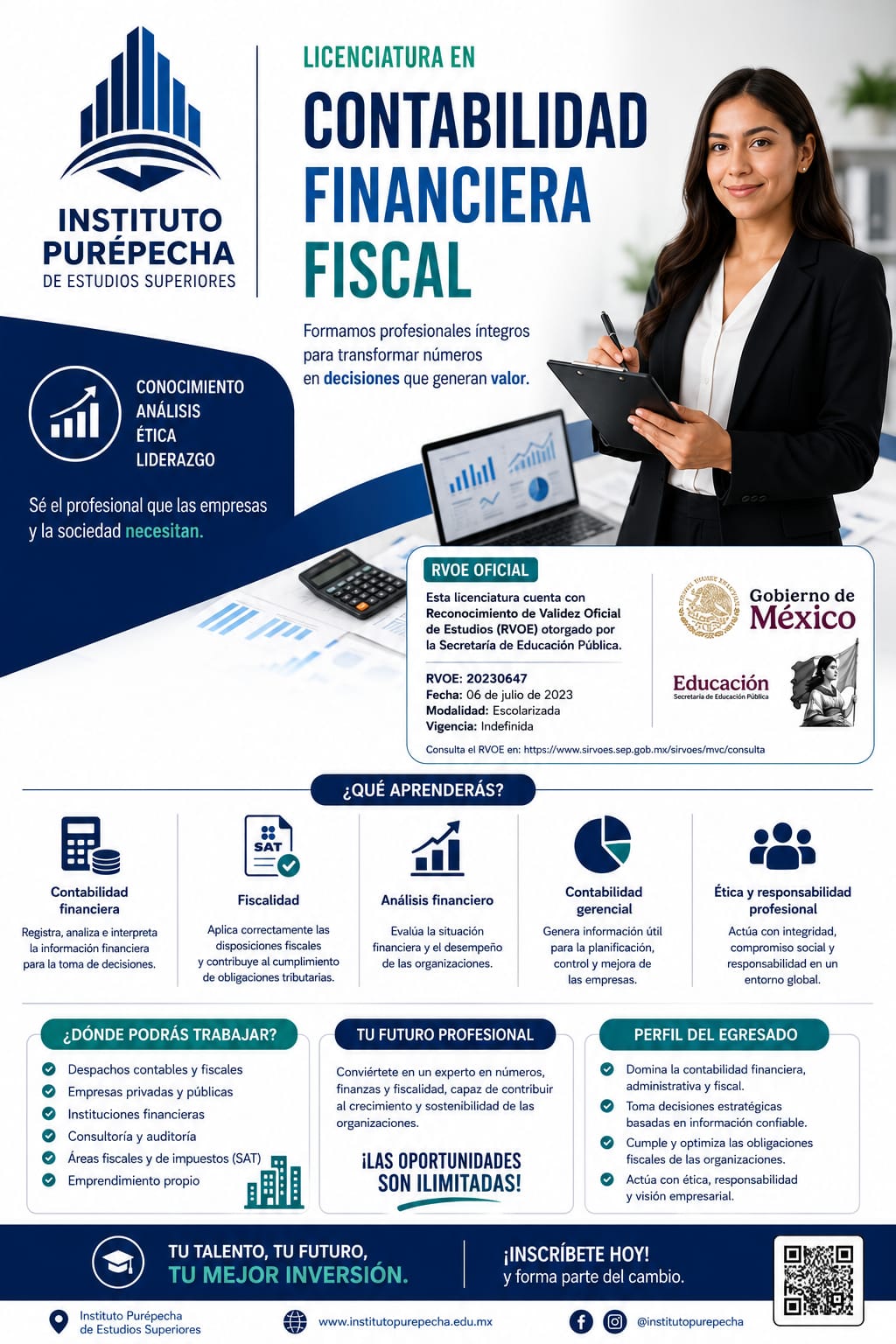 Licenciatura en Contaduría Pública, Financiera y Fiscal